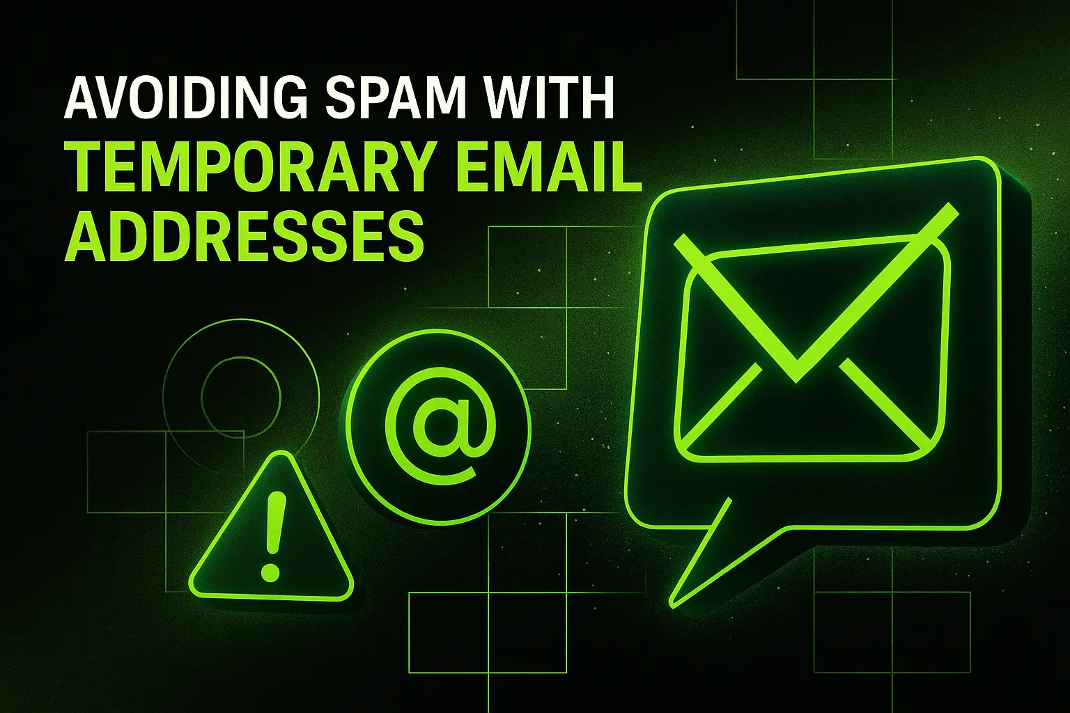 Avoiding Spam with Temporary Email Addresses