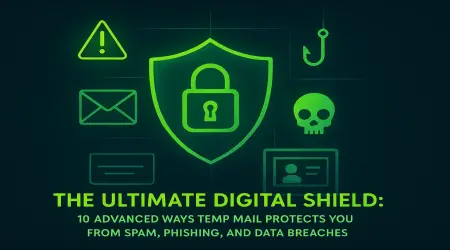 🛡️The Ultimate Digital Shield: 10 Advanced Ways Temp Mail Protects You from Spam, Phishing, and Data Breaches